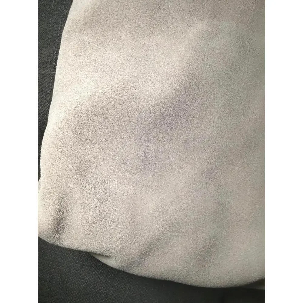 Halston Heritage Gray Suede Clutch